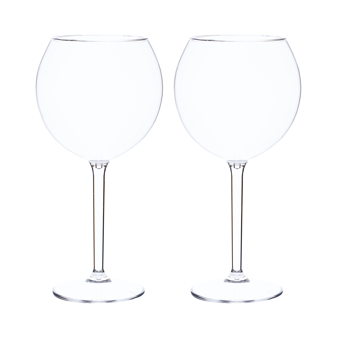 Travellife Lua Tritan Plastic Picnic Gin Goblet Glass - Pack of Two