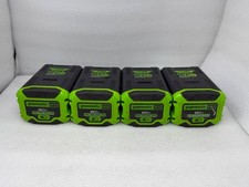  LOT OF 4 GREENWORKS PRO 60BA08 ULTRAPOWER 60V 8.0AH BT BATTERY - FOR PARTS 