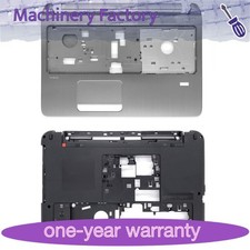 New for HP Probook 450 G2 455 G2 Upper Case Palmrest Cover / Bottom W/O Touchpad