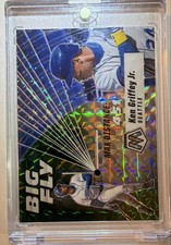 2021 Panini Mosaic - Big Fly Ken Griffey Jr #BF5 Green Mosaic Prizm