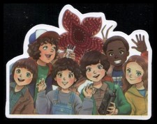 Stranger Things Characters/Crew Sticker 3 Inches x 2 Inches Skateboard Decals