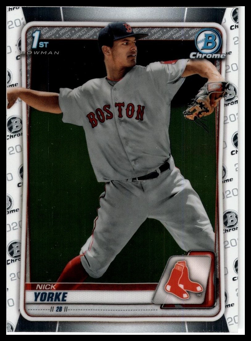 2020 Bowman Draft #BD-29 Nick Yorke Chrome