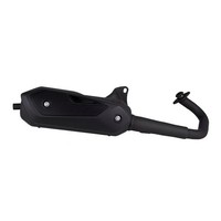Tecnigas Auspuff Silent Pro Black (FüR: Piaggio Zip 50 Ac Dt ZAPC07 96-99 )