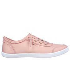 Skechers Womens Canvas Pumps Bobs B Cute Slip On pink UK Size