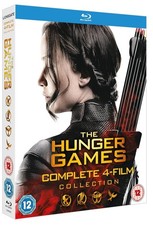 The Hunger Games Complete 4 Film Collection 4BD BOX SET Blu-ray Region B/2