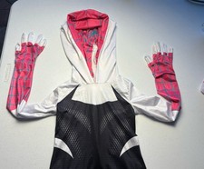 Kid's Spider-Gwen Zentai Suit Costume, Marvel Costumes, Size Small