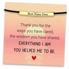 Christmas Gifts s925 sterling silver plated with 18k gold Best Grandma Ever