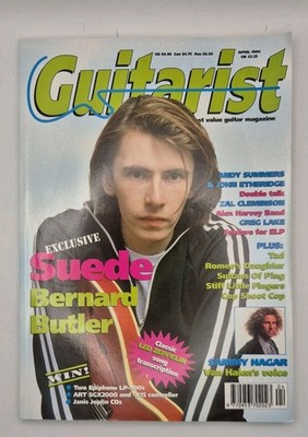 Guitarist Magazine Issue Vol. 10 No. 11 April 1994 Bernard Butler Suede (1 of 2)