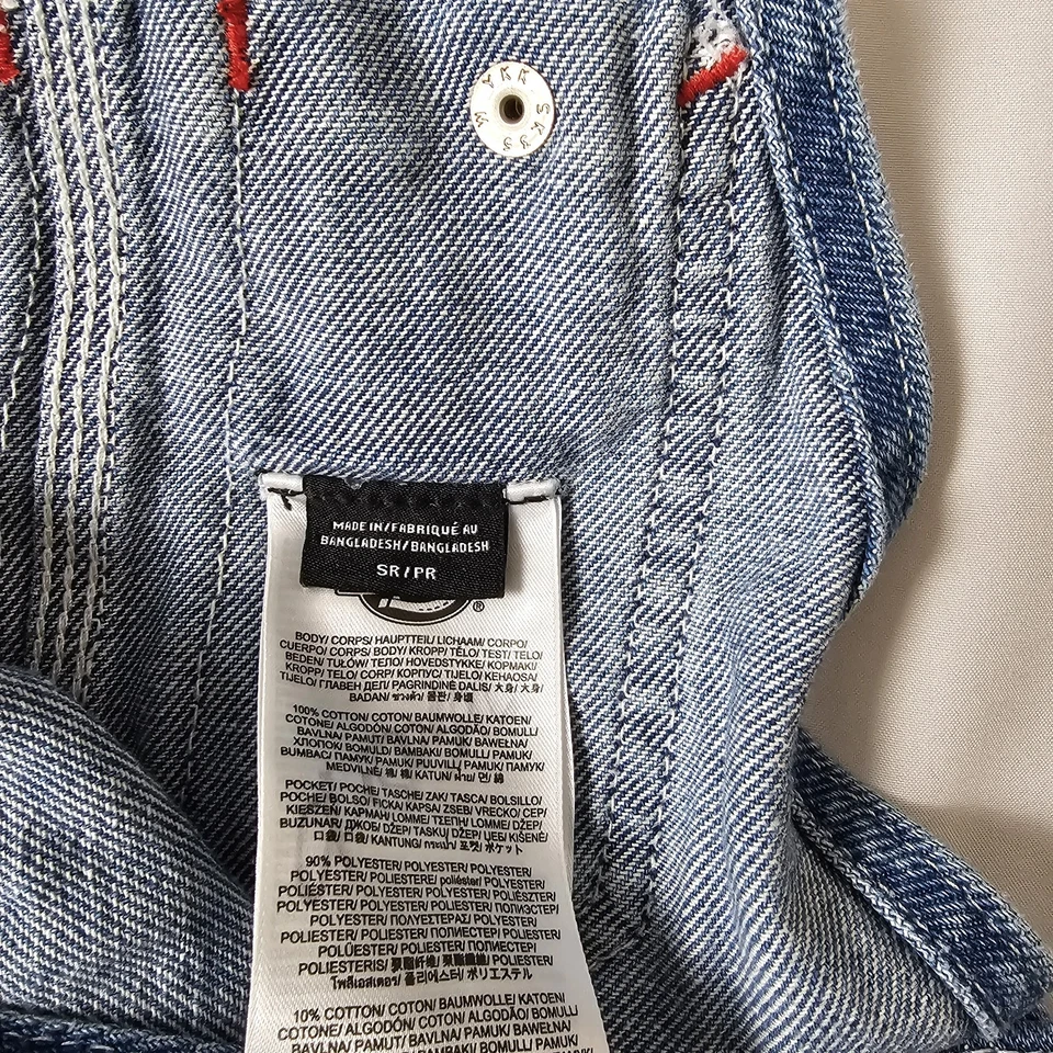 Комбинезон нагрудник Dickies для мальчиков маленький синий джинсовый джинсовый плотник фермерская работа  - Изображение 4 из 4