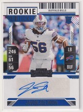NFL JAVON SOLOMON AUTO 2024 PANINI CONTENDERS Autograph FOOTBALL ROOKIE TICKET