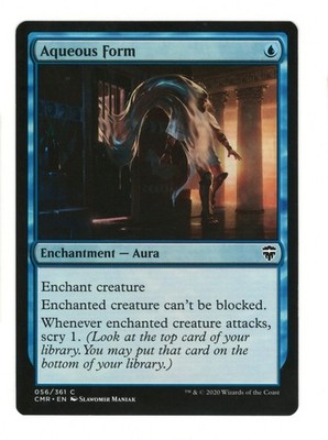 Aqueous Form 56 Common Commander Legends Magic: The Gathering Near Mint