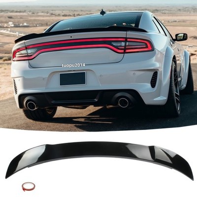 Fit For Dodge Charger Rear Spoiler Trunk Wing Redeye Style Gloss Black 2015-2024