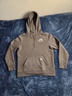 Carhartt Clarksburg Hoodie Sweatshirt Womens Large Relaxed Gray 1/4 Zip 103240