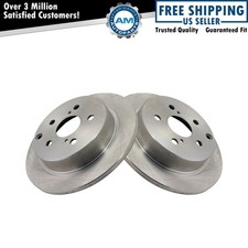 Rear Brake Rotors Set Solid For 2016-2020 Toyota Mirai 2012-2017 Prius V