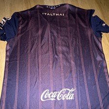 Syntrel Buriram United Koszulka piłkarska XL Granatowa Różowa Krótki rękaw Koszula klubowa