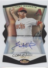2012 Topps Finest Finest Moments Auto 8/25 Ian Kennedy #FM-IK Auto 0s5