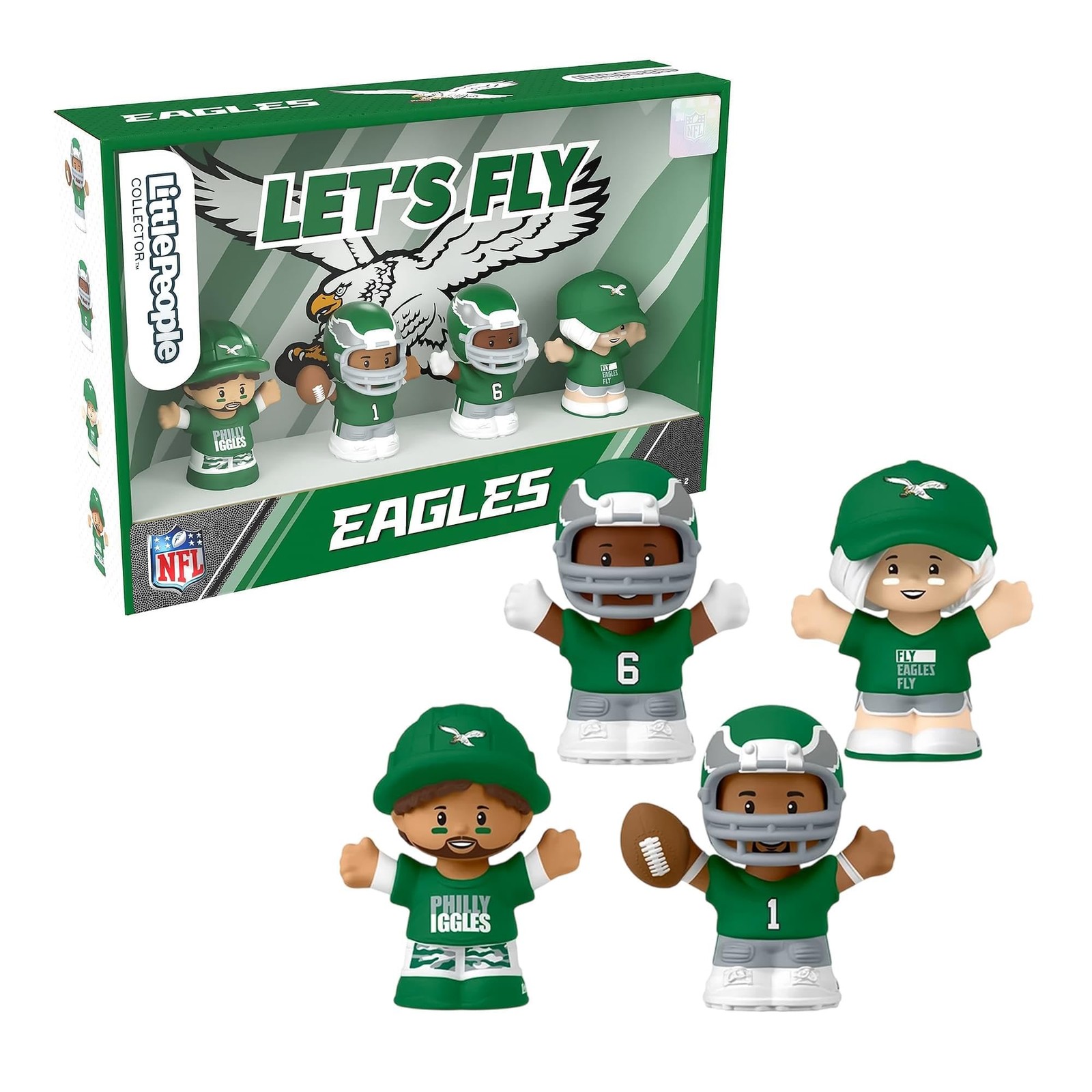 Little People Collector Philadelphia Eagles Officially Licensed NFL Special