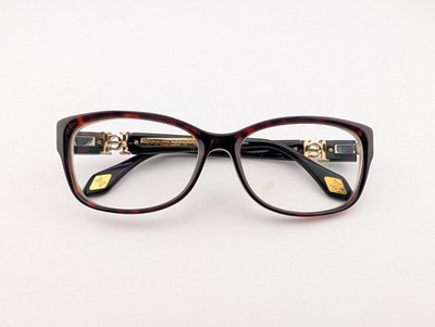 Carolina Herrera Eyeglasses, Frames Only, Italy, VHN 542 0706, 54-16-135, Brown