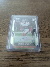 2021 Panini Chronicles - Score Update Rookies Kadarius Toney #414 Signatures /75