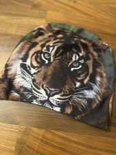 Kids Skull / Beanie Hat - Tiger Print
