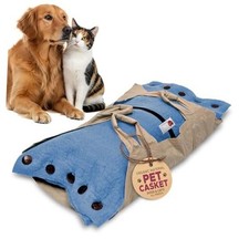 Cocoon - Eco-Friendly Pet Burial  Cremation Ceremony Kit Small Light Blue