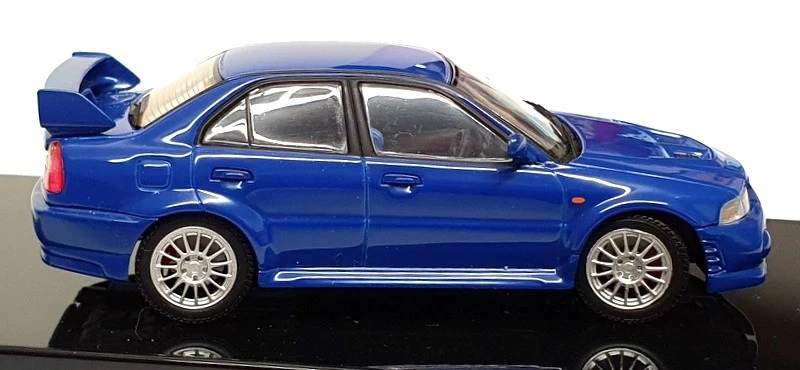Autoart escala 1/43 diecast 57152 - Mitsubishi Lancer Evo 6 - azul Foto 3 de 4
