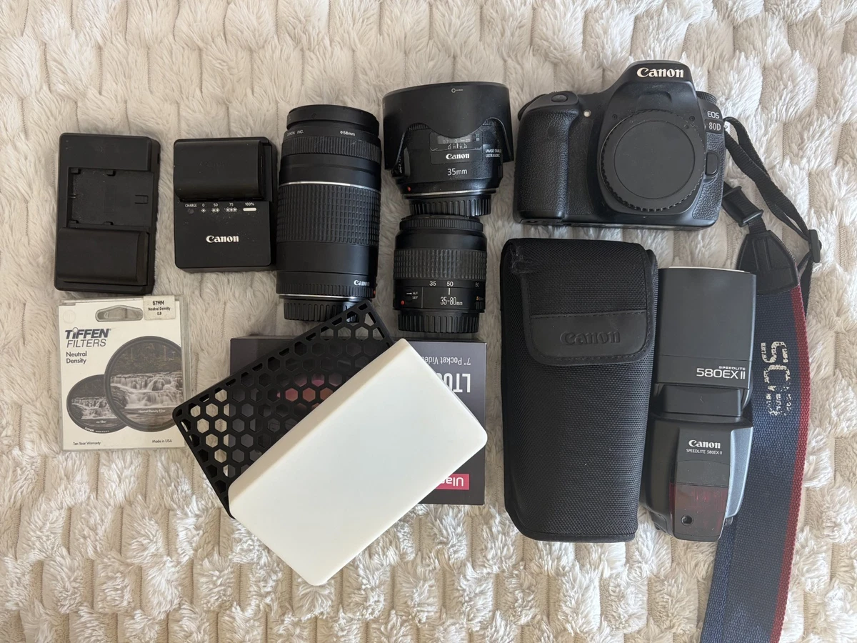 Canon EOS 80D Digital Cameras with Touch Screen for Sale | Shop