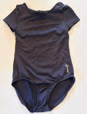 Justice Girl  s Black Leotard Size XS 5/6