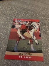 1990 Pro Set Don Griffin/ Buddy Ryan Error Card