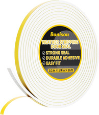 26Ft Weather Stripping Door Seal - 1/2" X 1/4" Door Seal Strip for Door Frame, H