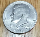 1986 Kennedy Half Dollar Philadelphia Circulated Copper 50C US Coin
