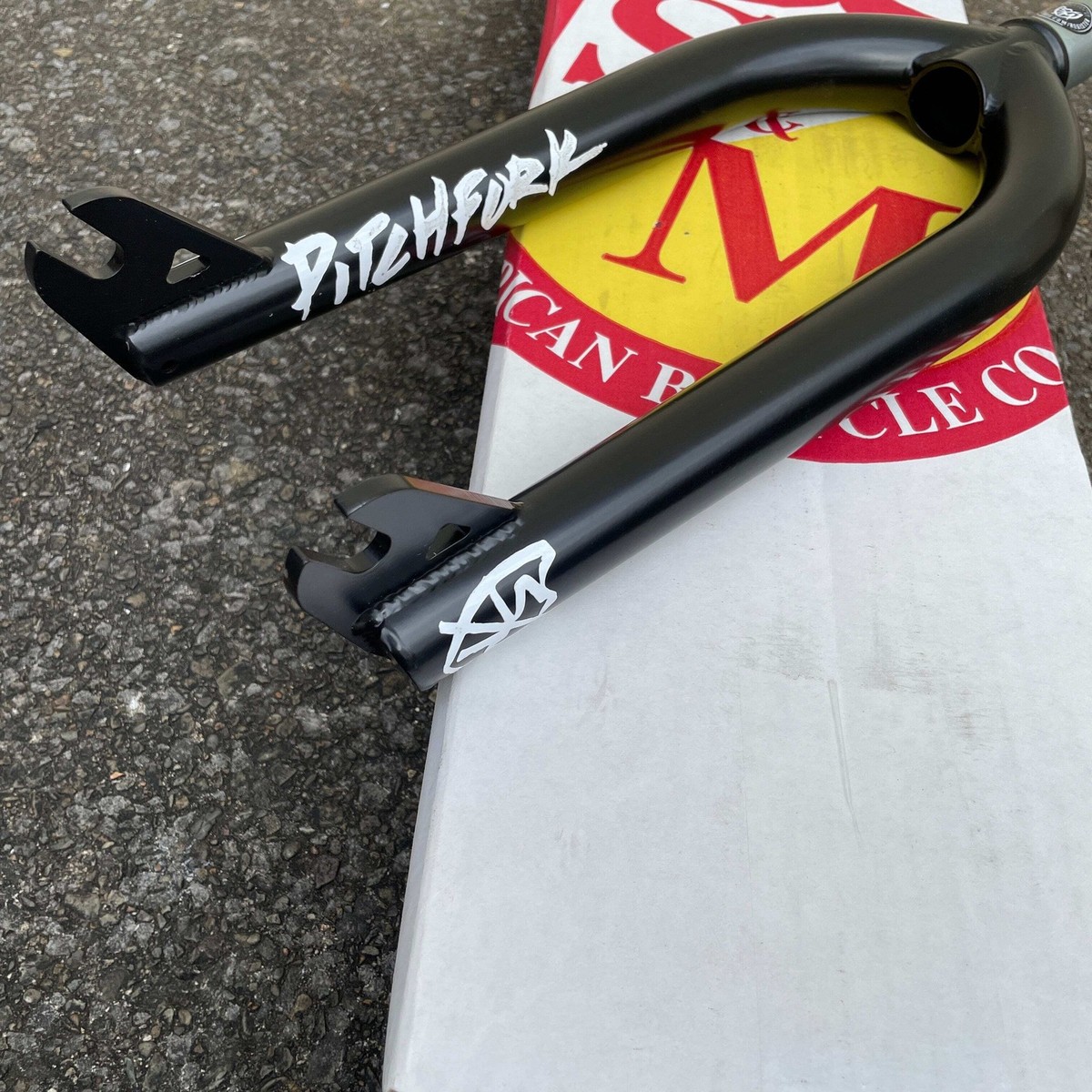 S&M Bikes 22 Inch Pitchfork Widemouth BMX Forks Black or Chrome | eBay