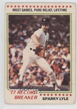 1978 O-Pee-Chee Sparky Lyle #237 0a1