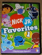 Nick Jr. Favorites - Vol. 1 (DVD, 2005) Dora Blues Clues LazyTown Little Bill