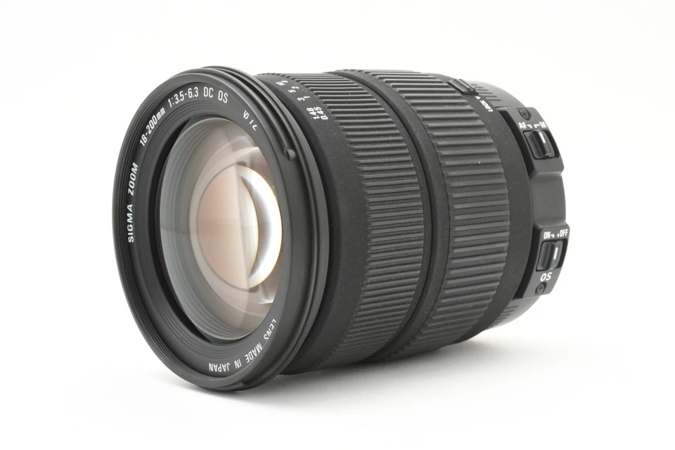 🎦VIDEO [MINT] SIGMA ZOOM 18-200mm f3.5-6.3 DC OS Canon EF Mount Lens FM JAPAN - Image 2 of 4