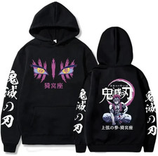 Demon Slayer Akaza Unisex Pullover 3D Hoodie Fullsize Xs-5Xl
