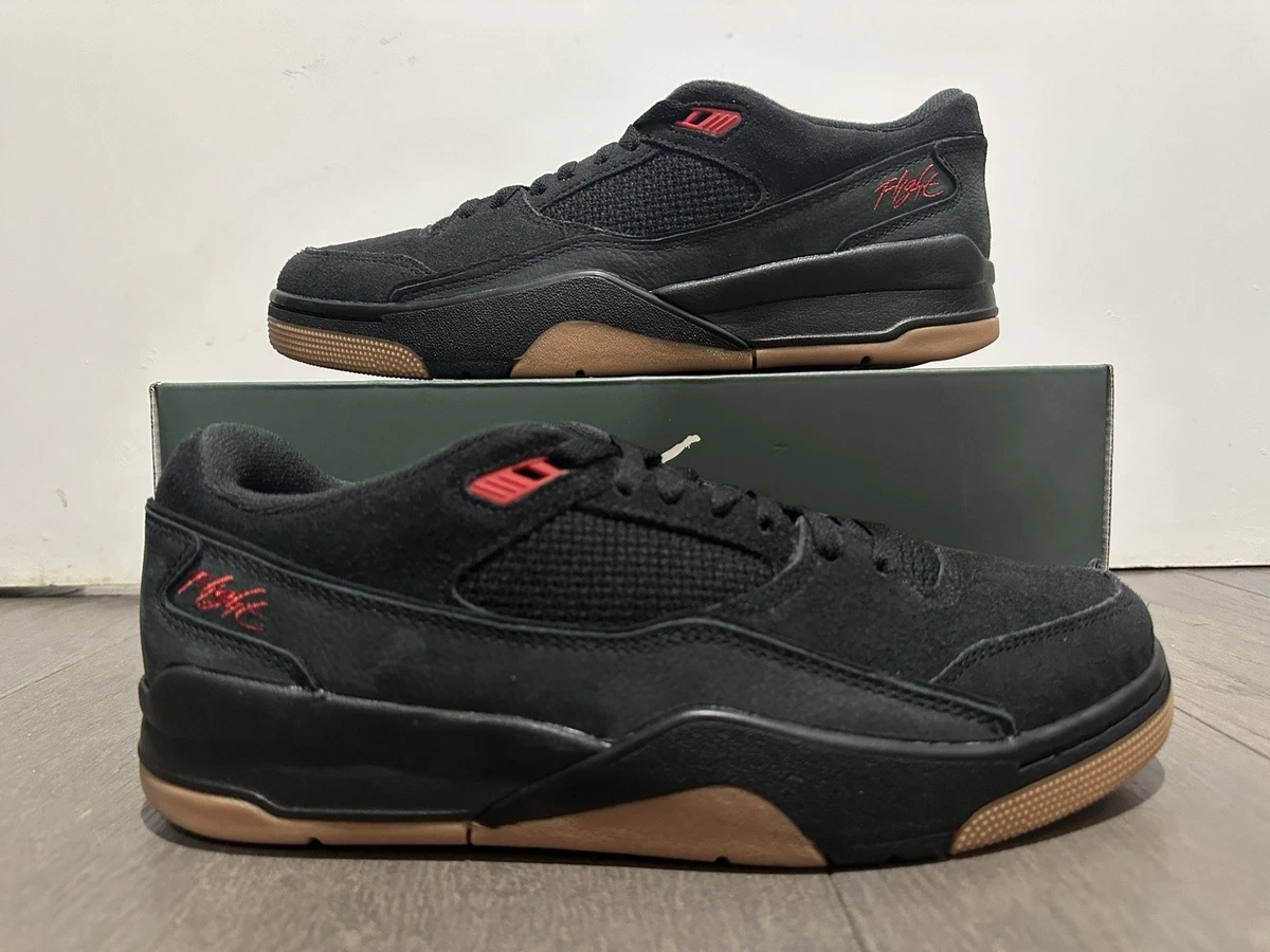 Jordan Flight Court Black Red Gum for Sale | Authenticity