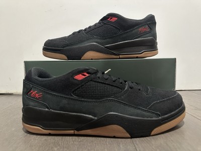 Size 10.5 - Jordan Flight Court Black Red Gum HF3255-001 | eBay