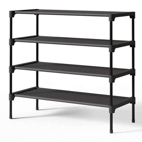 Kitsure Premium Non-Woven Shoe Rack Shelf,  Assorted colors , sizes
