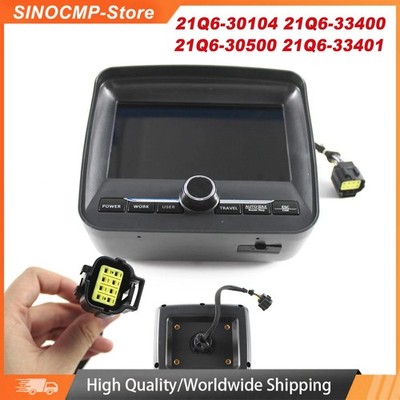 R220-9S R210-9 LCD Monitor 21Q6-30500 21Q6-30400 for Hyundai Cluster Gauge Panel