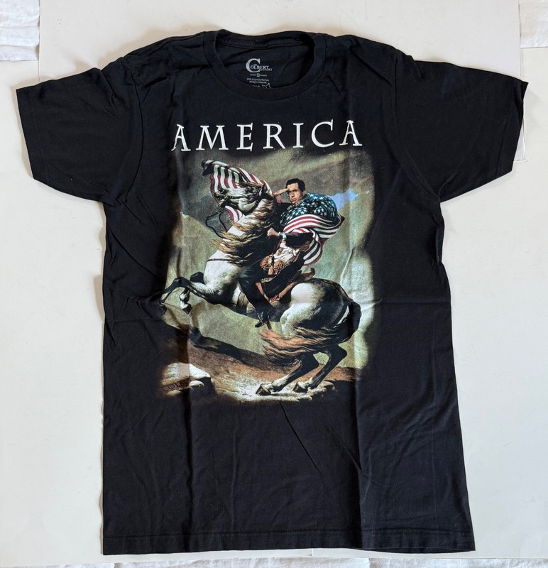 ORIGINAL VTG 2012 AMERICA The Colbert Report T-Shirt Sz M Adult
