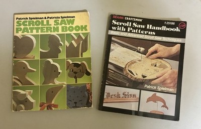 Two Scroll Saw Pattern & Handbooks