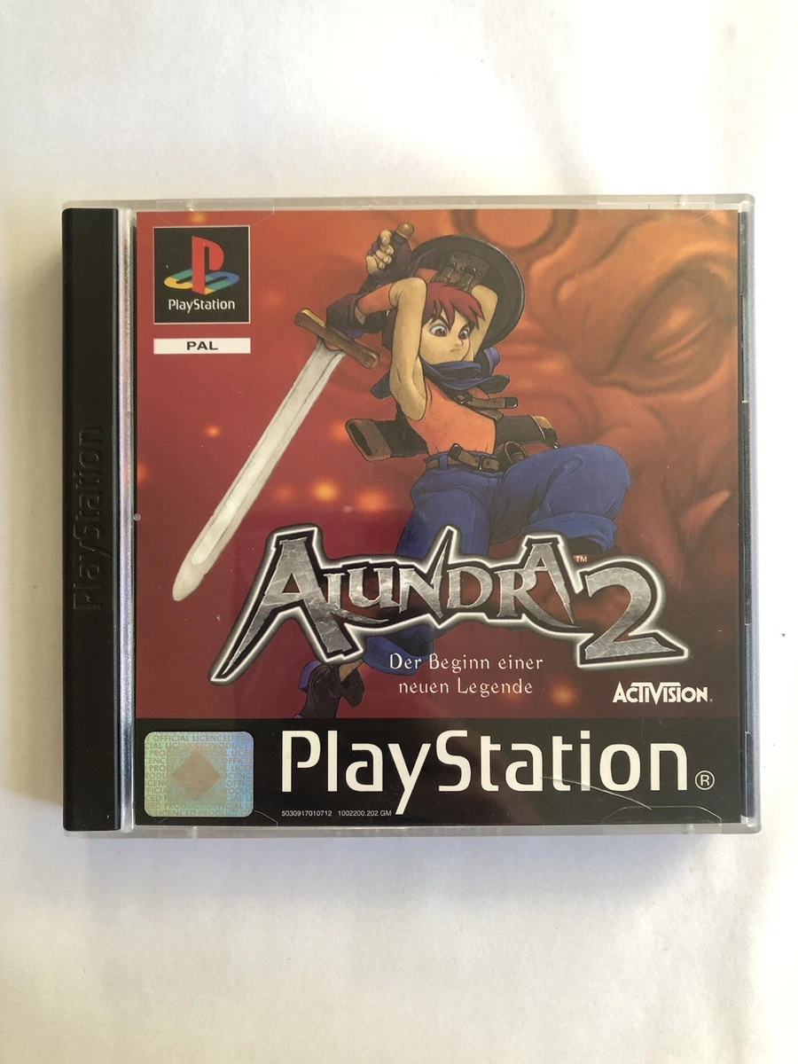The Adventures of Alundra Demo Disc Playstation 1 PS1