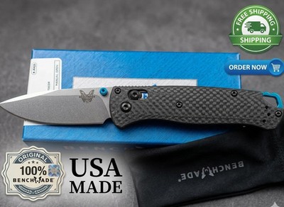 Benchmade-Knives Bugout-(535BK-2) Black CF-Elite Handle CPM-S30V-Steel Knives