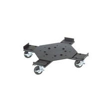 PIG DLY301-01 Adj. Drum Dolly,Steel,4 in. H,Black 45GN95