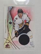  SP Game Used Red Jersey David Pastrnak Boston Bruins #157 2024-25