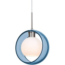 Besa Lighting 1JT-MANABL-SN Mana Pendant Sati...