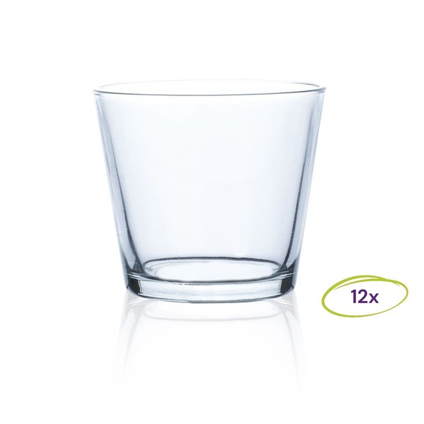 12Er Set Teelichthalter DekogläSer Coni H. 8Cm D. 9Cm Konisch Glas Sandra Rich-image