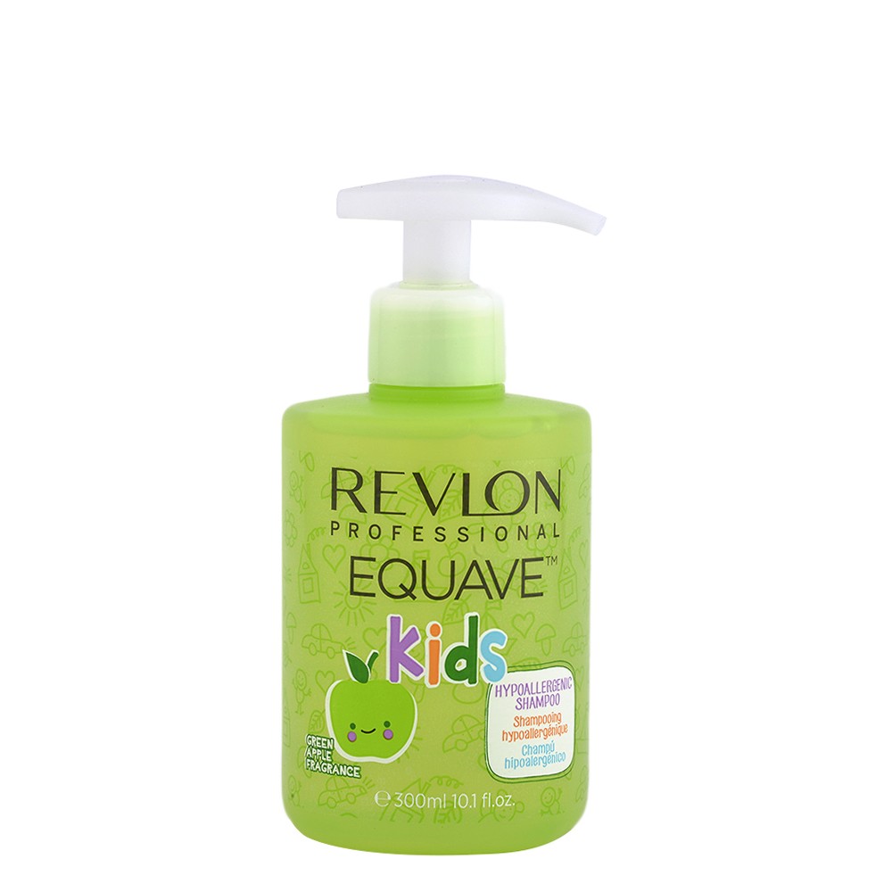 Revlon Bright Green Equave Kids Conditioning Shampoo Green Apple In 300Ml - Image 4