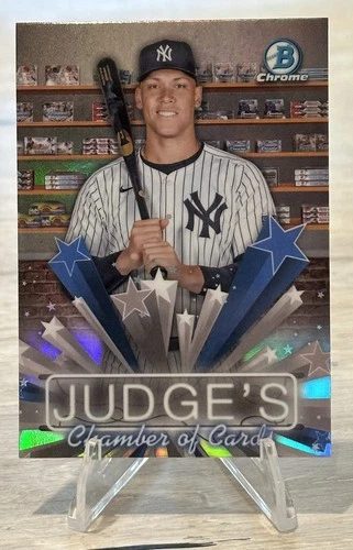 2025 Bowman Chrome Aaron Judge  Chamber of Cards #HS-11 Hobby Stars